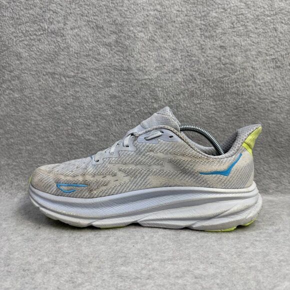Hoka One One Womens Shoes Size 9.5 Clifton 9 Blue Running Sneakers 1127896 GLLS - Picture 7 of 10